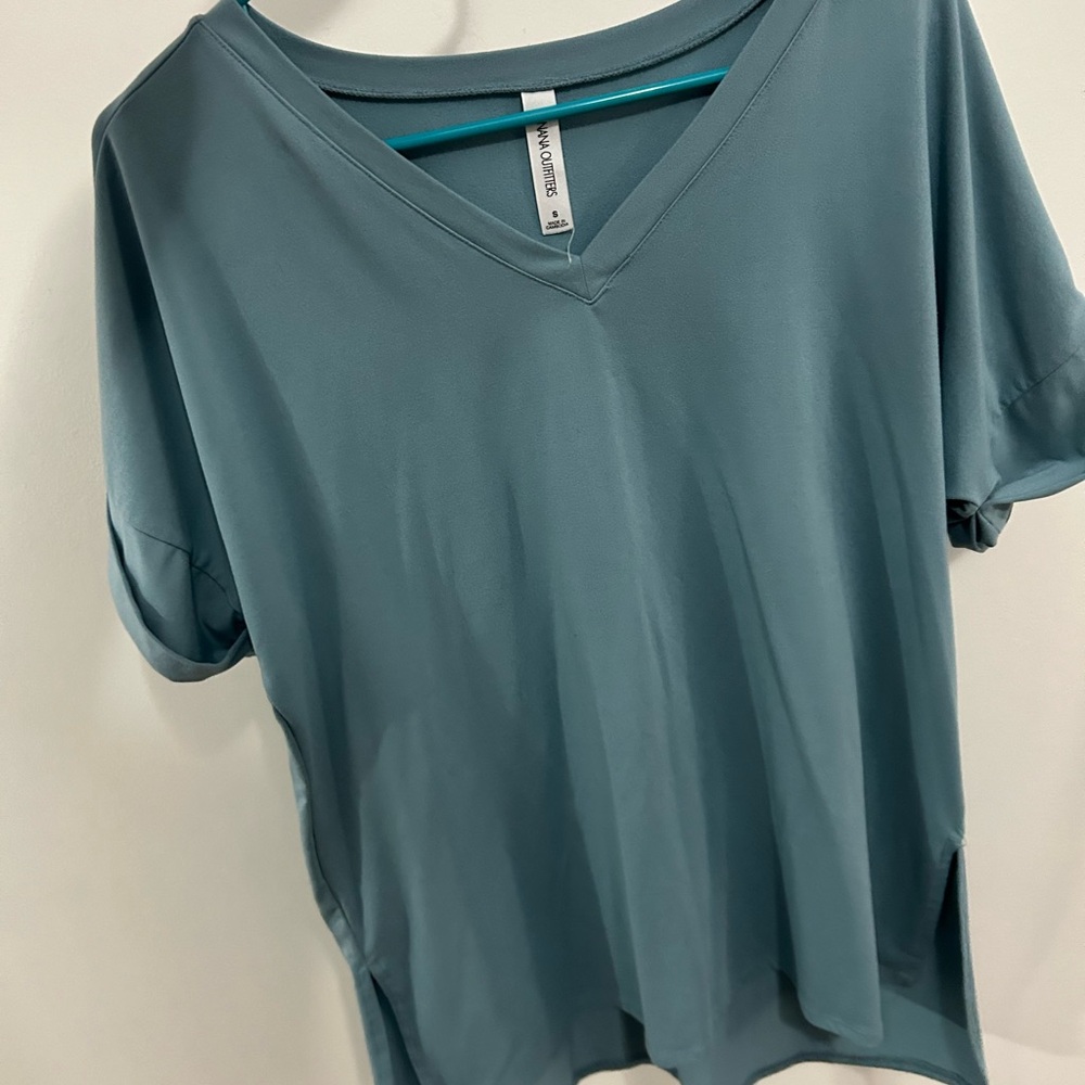 Old Navy Green Short Sleeve Relaxed T-Shirt